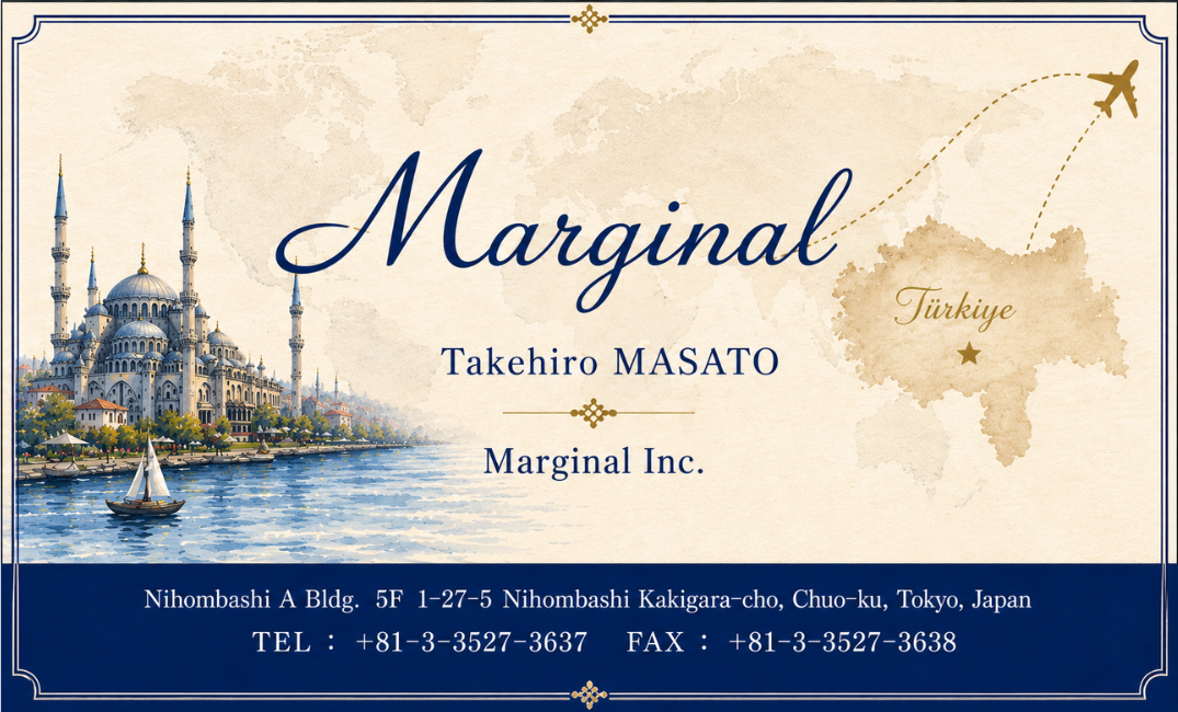 マージナル名刺裏面
